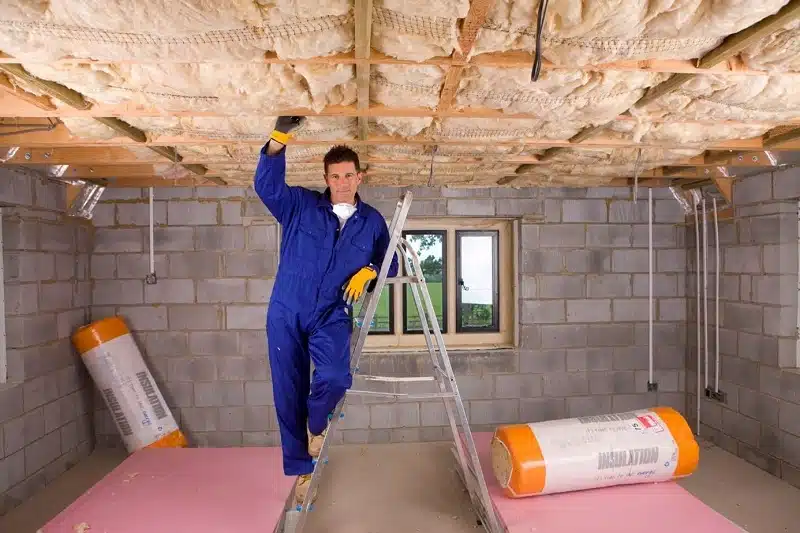 Augmenter l'isolation thermique d'un plafond de sous-sol à faible hauteur