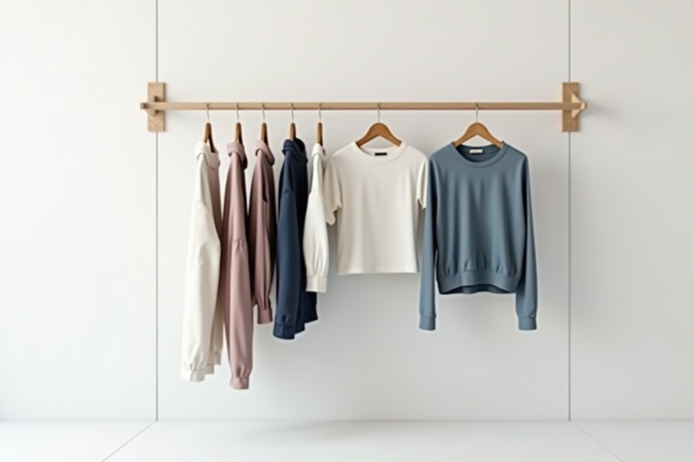 Garde-robe minimaliste avec vêtements polyvalents et de qualité
