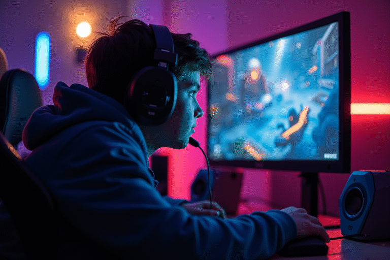 Jeux vidéo influençant les compétences cognitives et sociales des joueurs