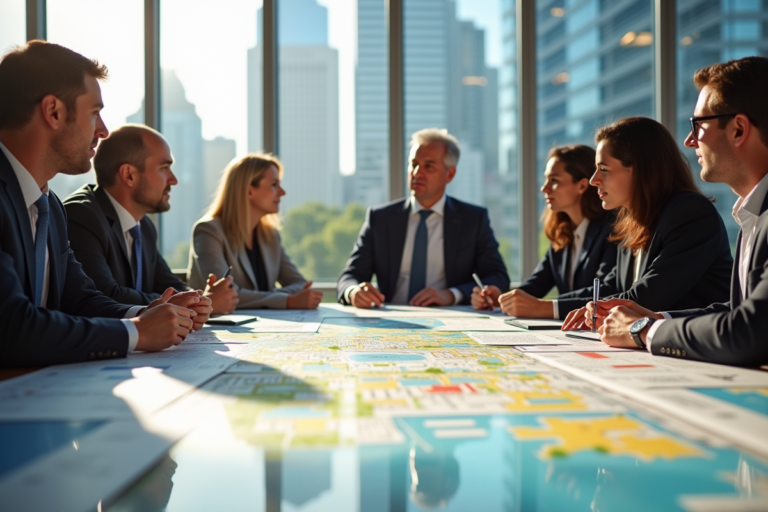 Désordre urbain illustrant l'importance du Plan Local d'Urbanisme
