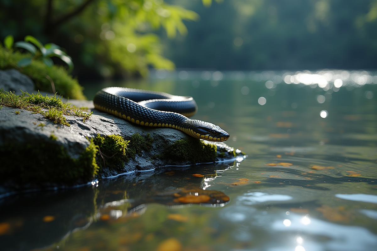serpent aquatique