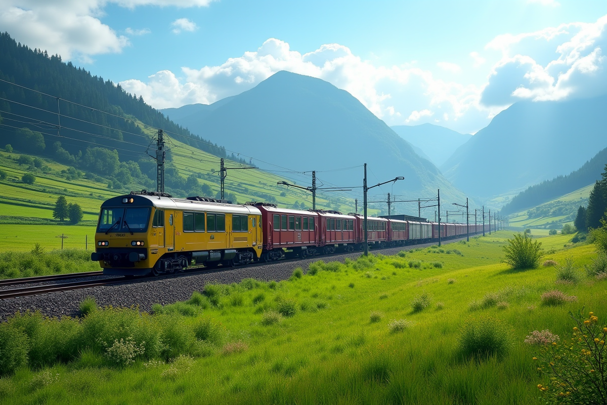 train voiture