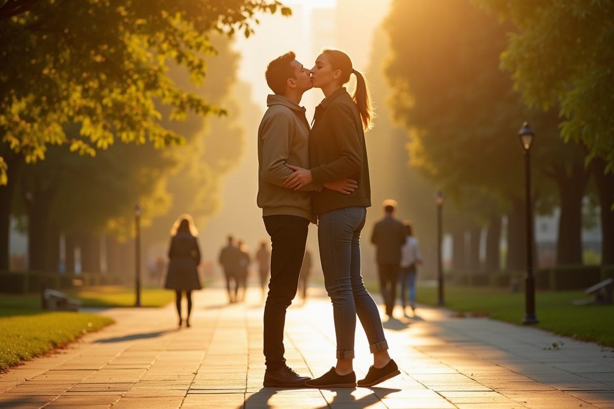 baiser passionné